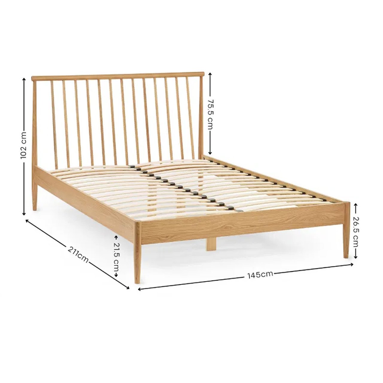 Measures of the bedframe