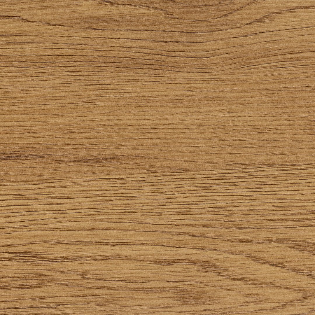 Swatch of the oak veneer of the top of the bar table